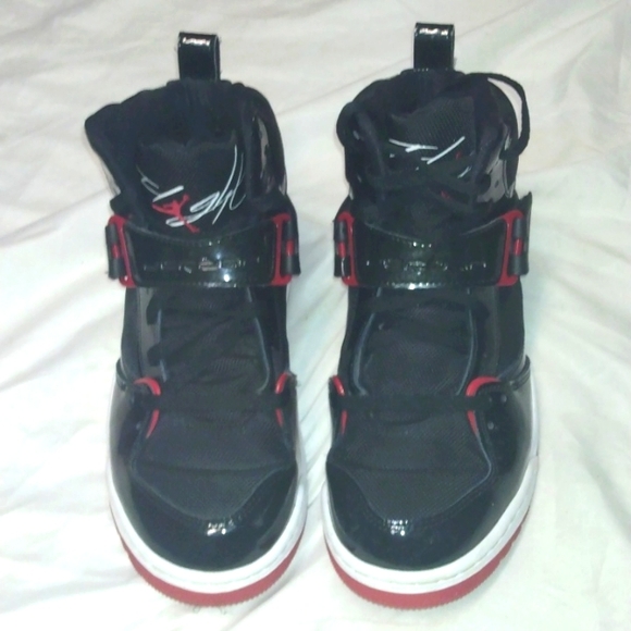 EUC JORDAN FLIGHT 45 HIGH BRED SIZE 8 - Picture 2 of 9